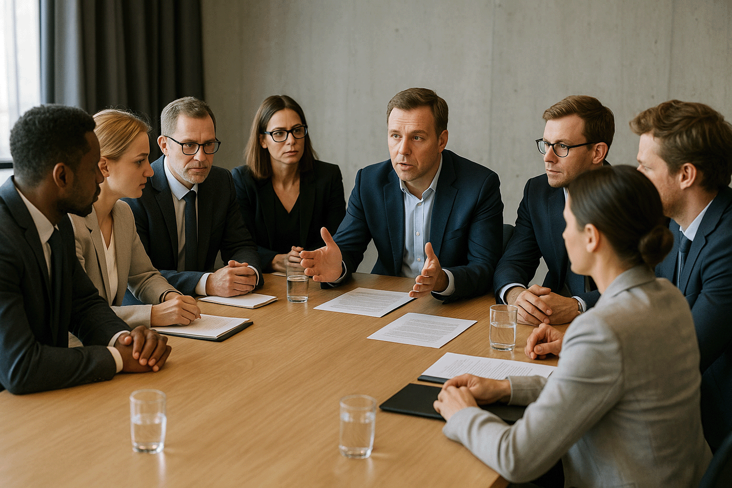 Diksussionsrunde zu Rechtsstreitigkeiten