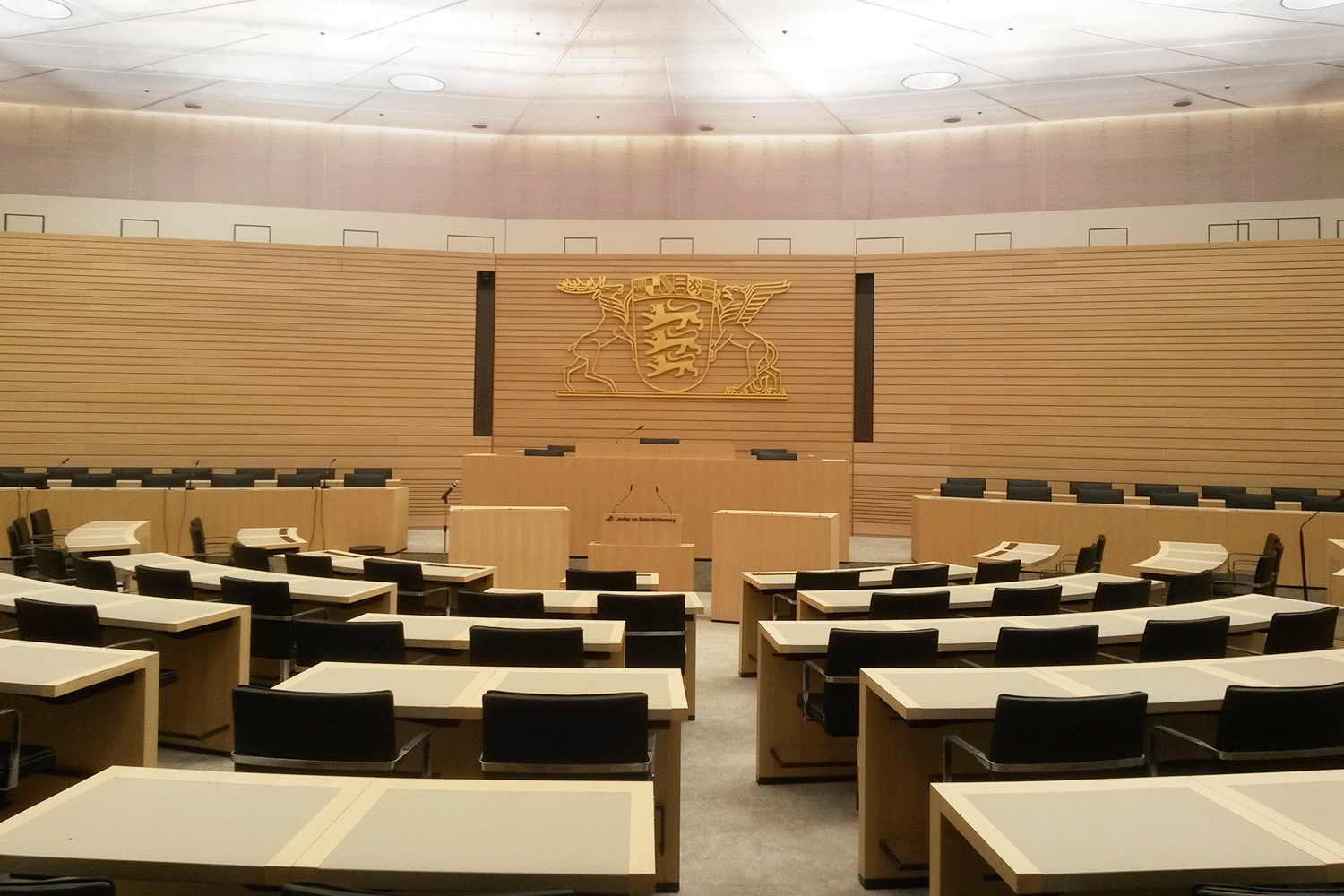 Sitzungssaal des Landtags
